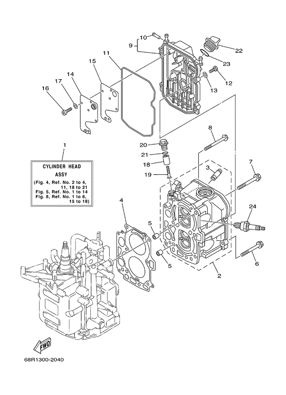 Cylinder. crankcase 2