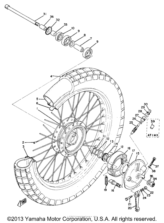 Front wheel
