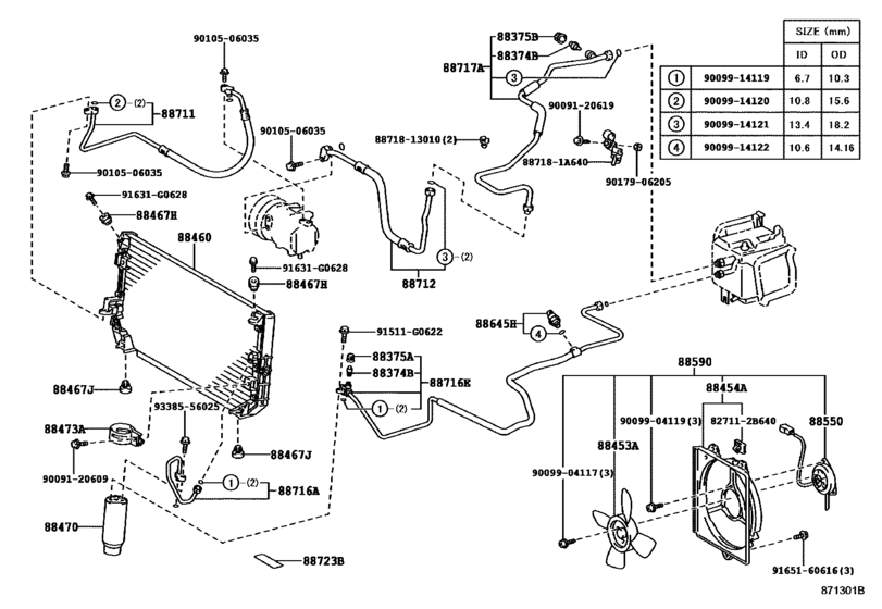 Heating & Air Conditioning - Cooler Piping