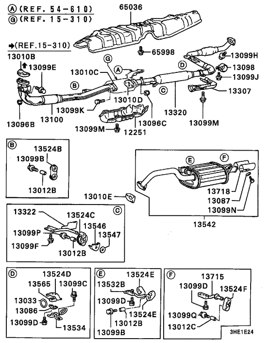 Exhaust pipe & muffler