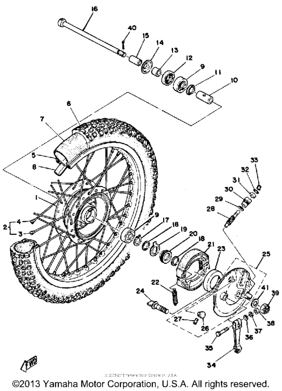 Front wheel