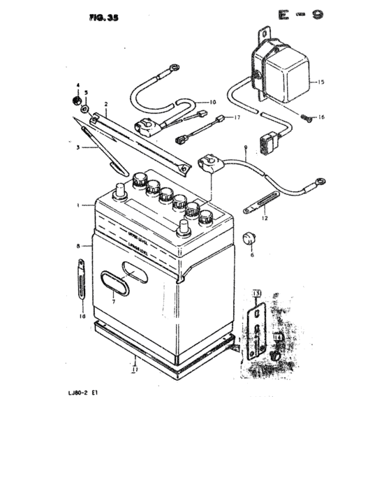 Battery - regulator