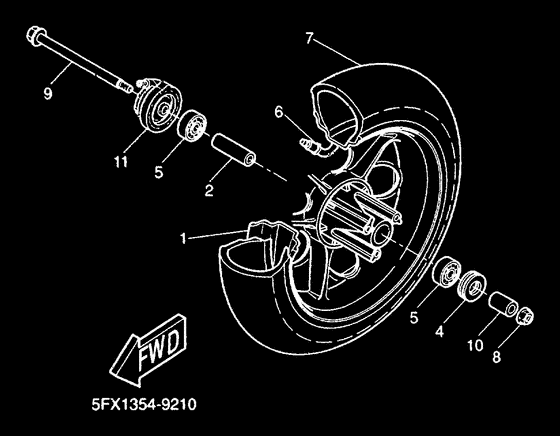 Front wheel
