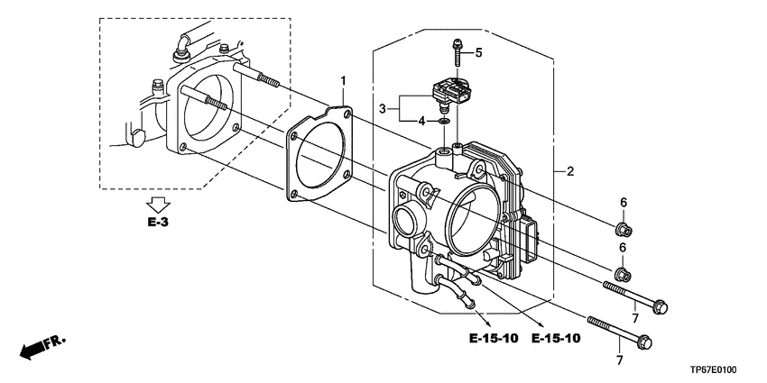 Throttle body