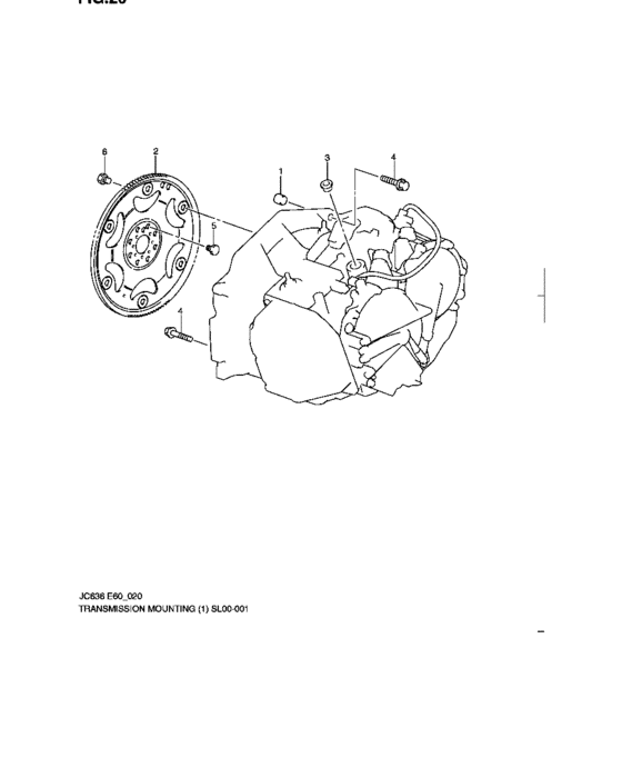 Transmission mounting
