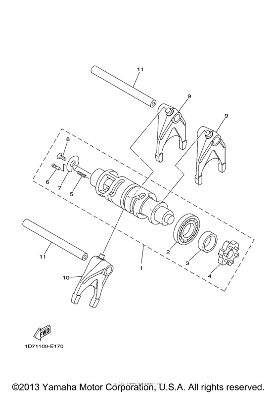 Shift Cam & Fork