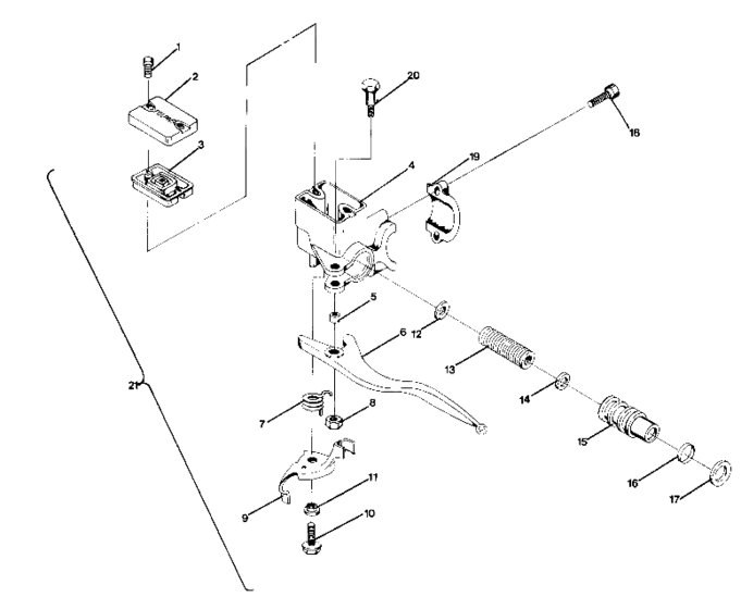 Master cylinder assembly