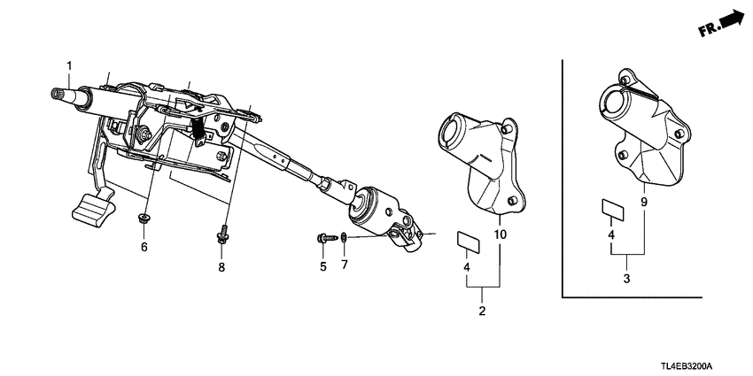 Steering column