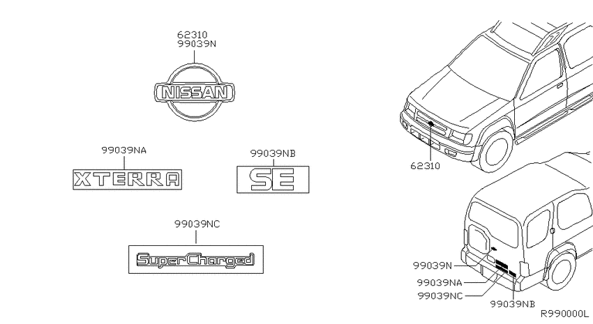 Emblem & name label