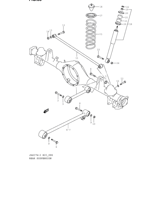 Rear suspension