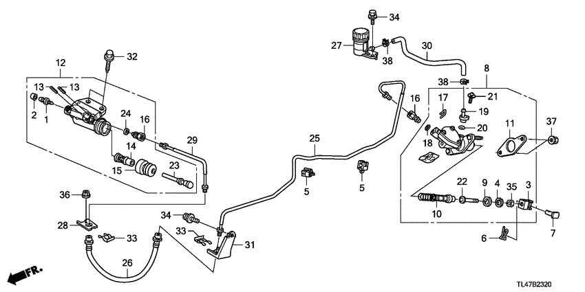 Clutch master cylinder