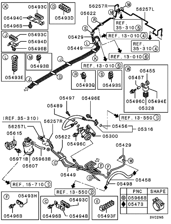 Fuel line & vapor gas control