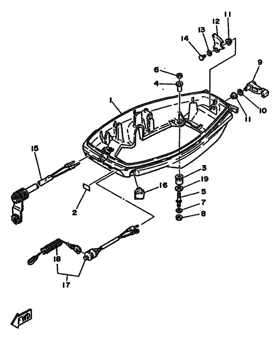 Bottom cowling