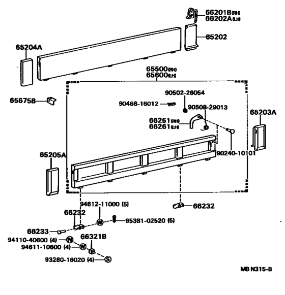 Rear Body Side Panel