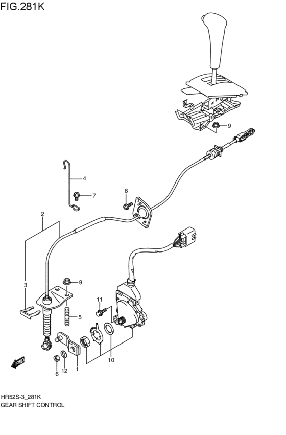 gearlever control