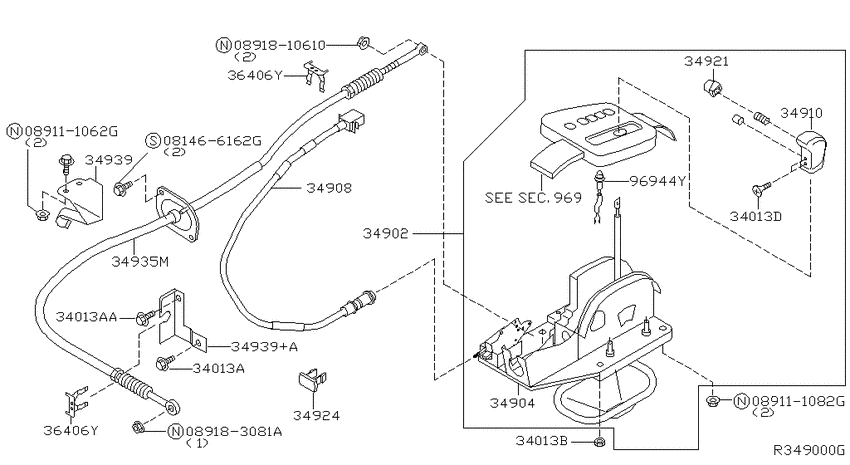 Auto transmission control device