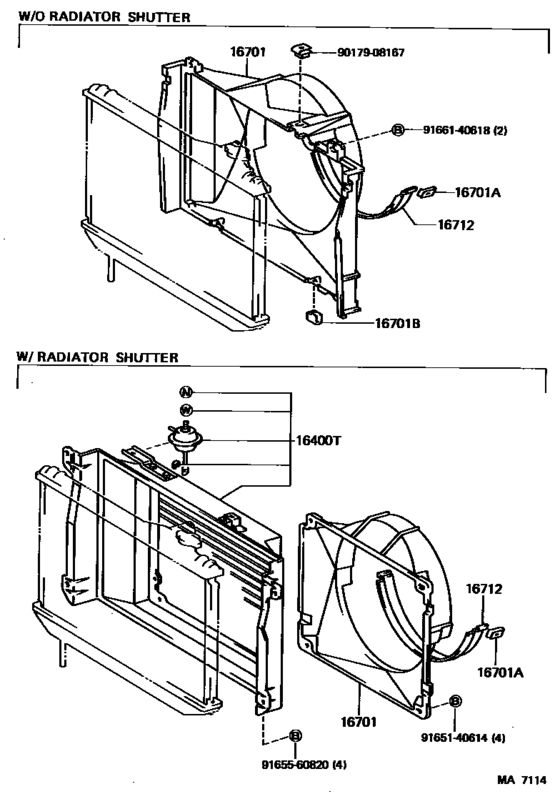 Radiator & Water Outlet