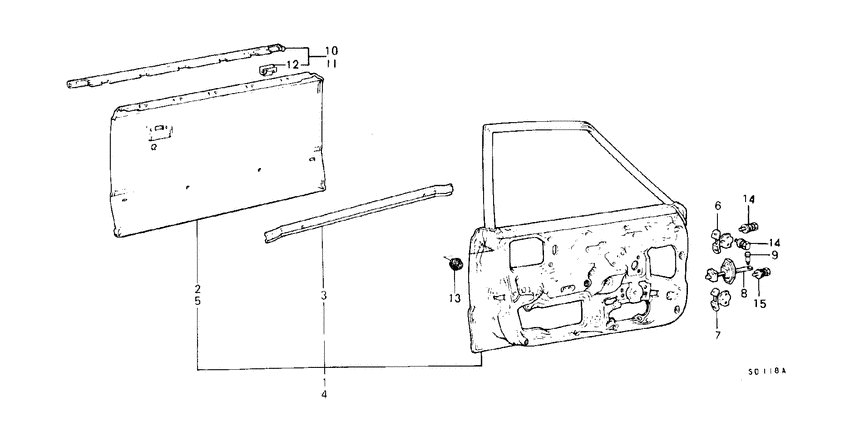 Front door panels