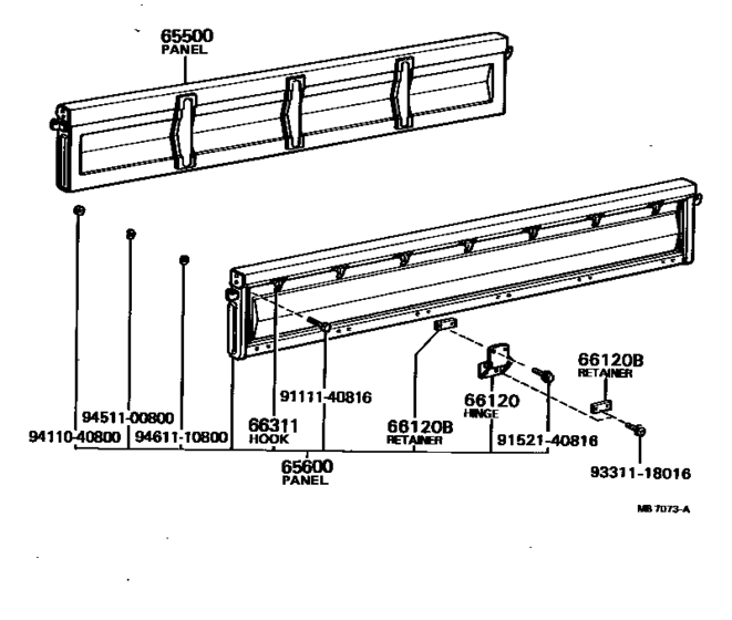Rear Body Side Panel