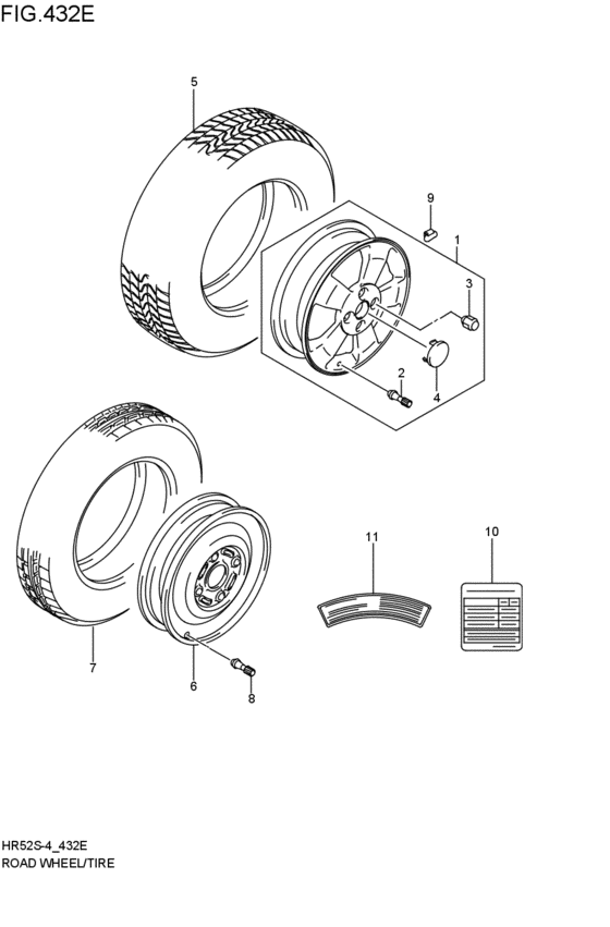 road wheel / tire