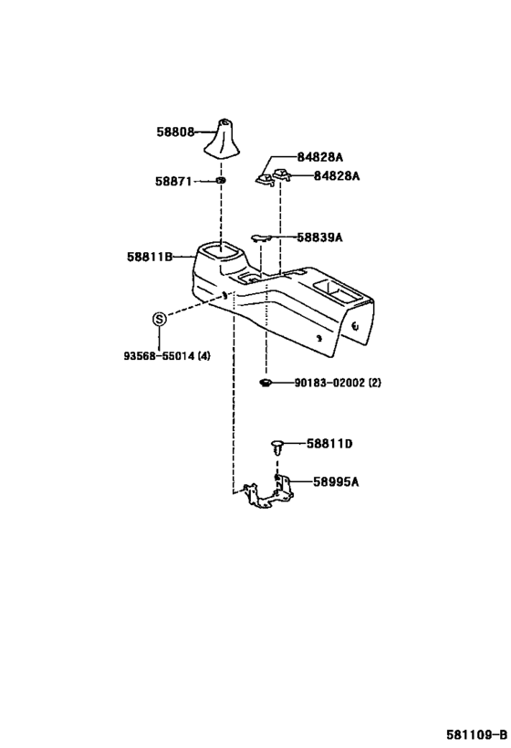 Console Box & Bracket