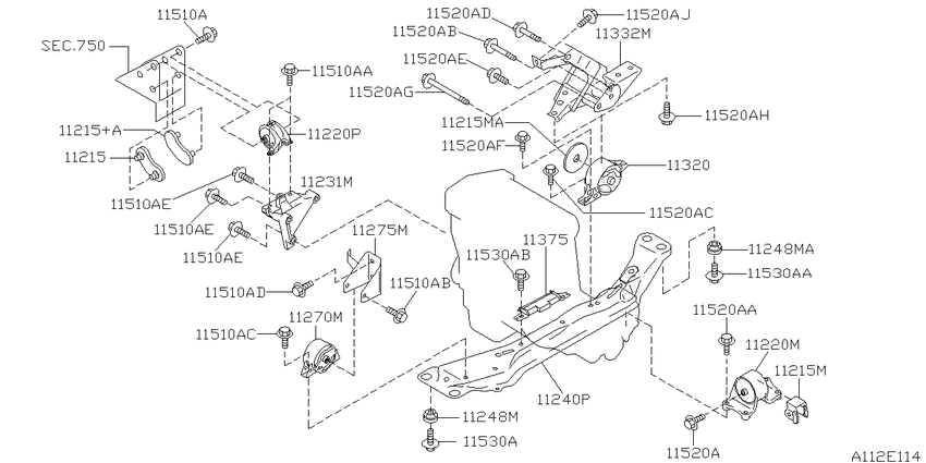Engine & transmission   mounting