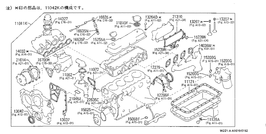 Engine gasket kit