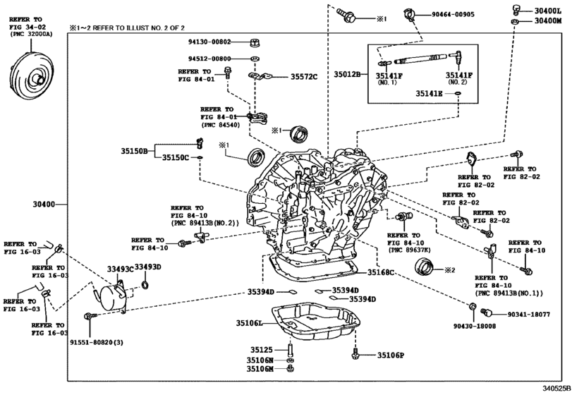 Transaxle Assy(Cvt) for 2014 - 2018 Toyota COROLLA ZRE172 | General