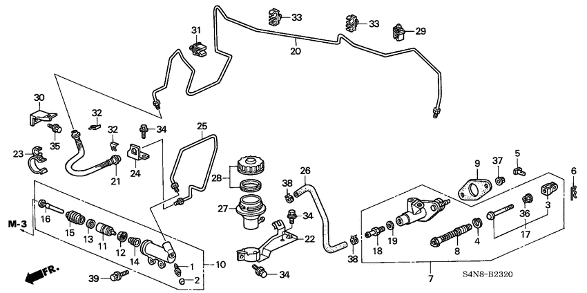 Clutch master cylinder