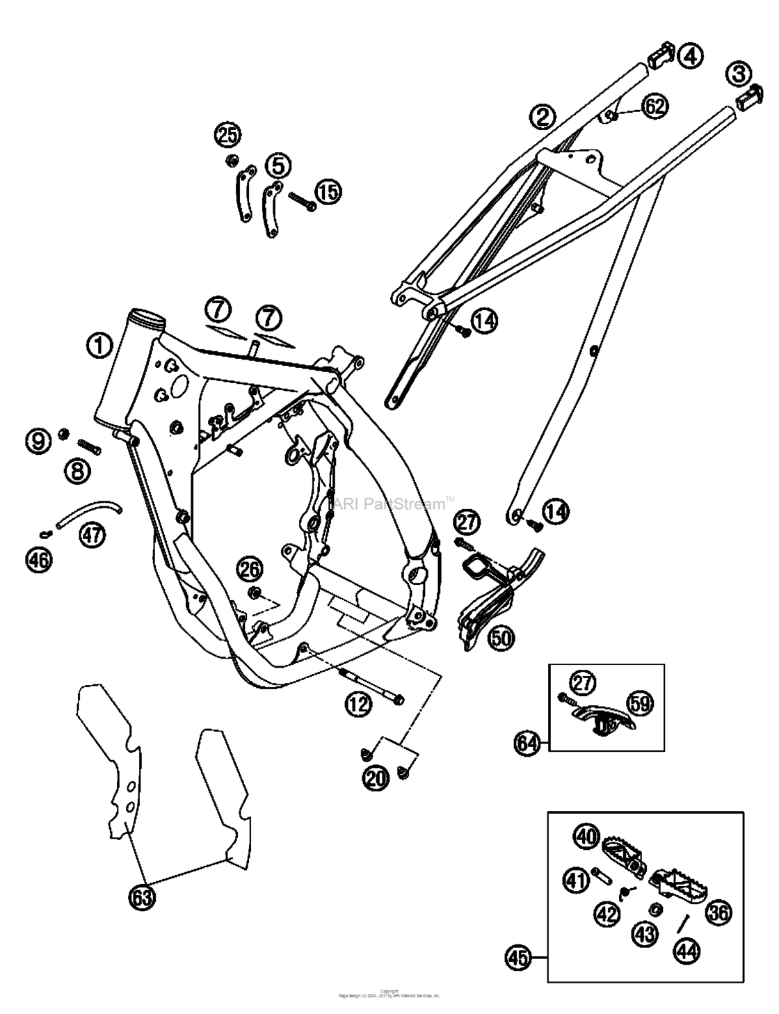 Frame, Sub Frame