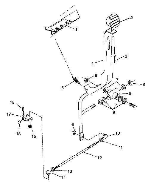 Shift linkage assembly