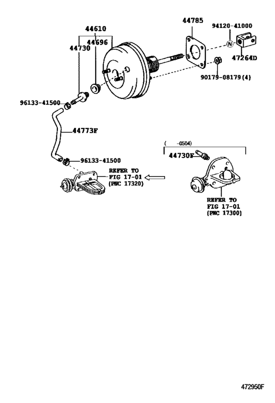Brake Booster & Vacuum Tube