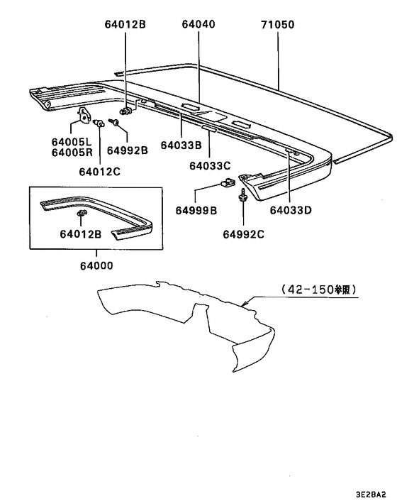 Rear bumper & support