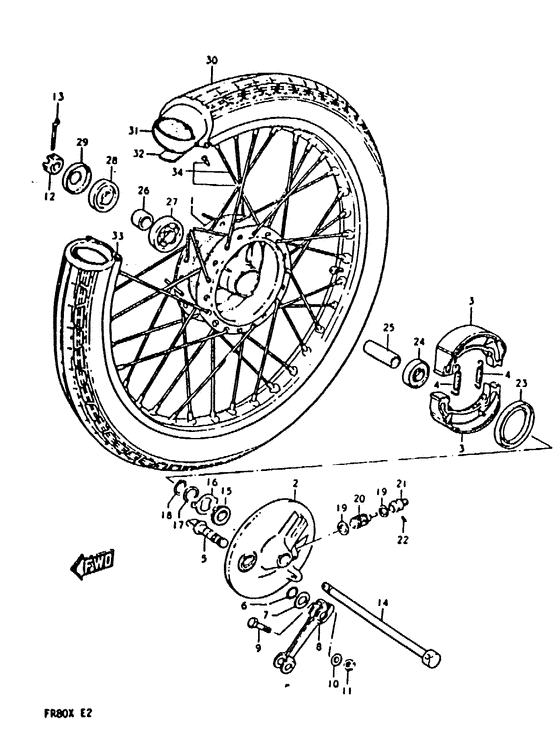 Front wheel