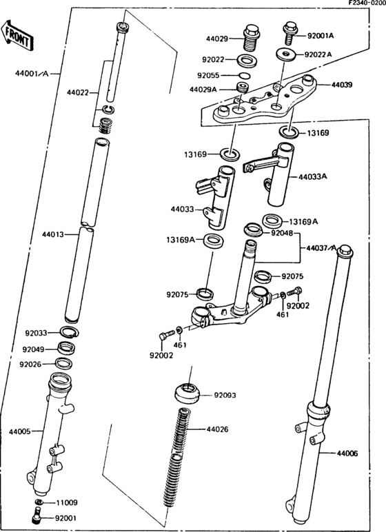 Front fork