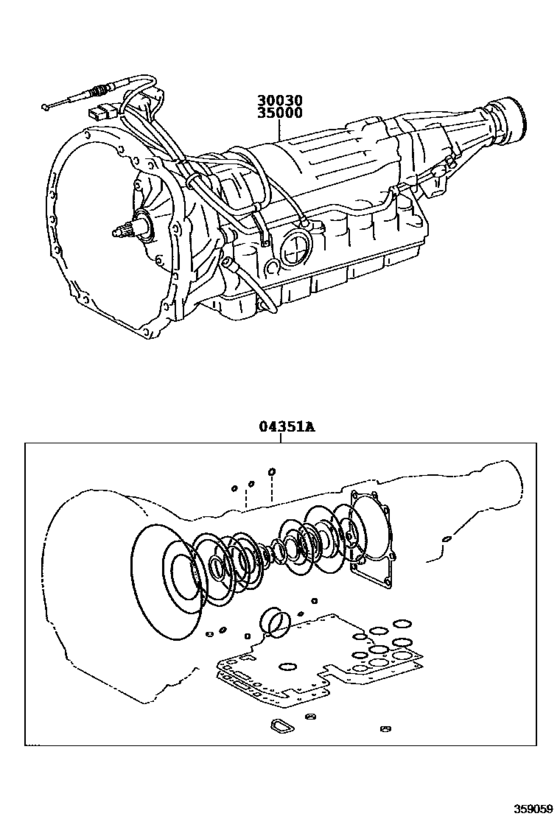 Transaxle Or Transmission Assy & Gasket Kit (Atm)