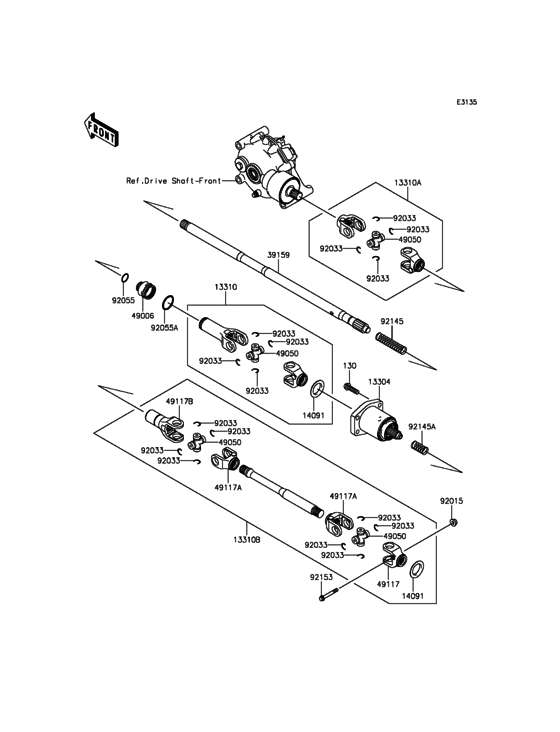 Drive Shaft-Propeller