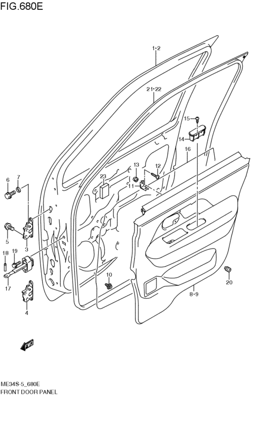 front door panel