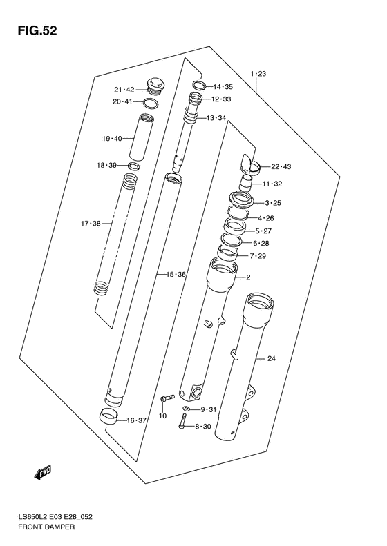 Front damper