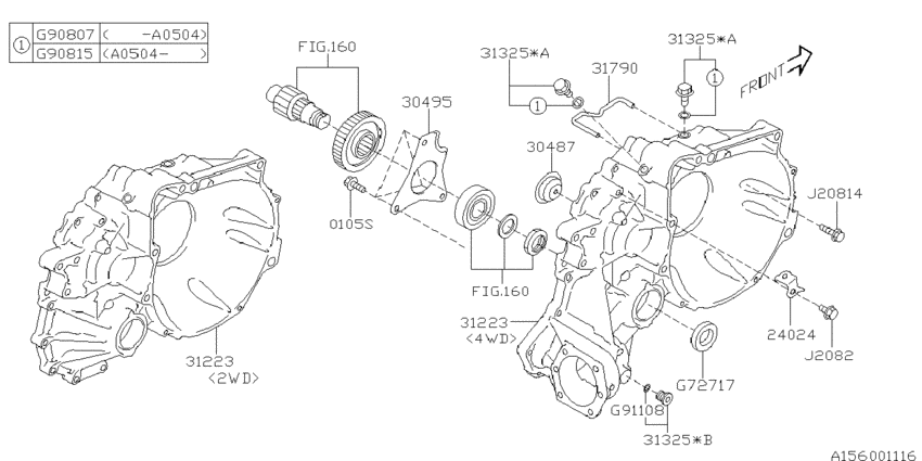 At, torque converter & converter case