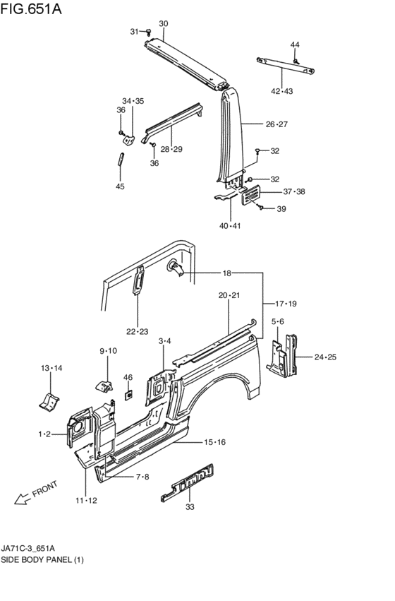 side body panel
