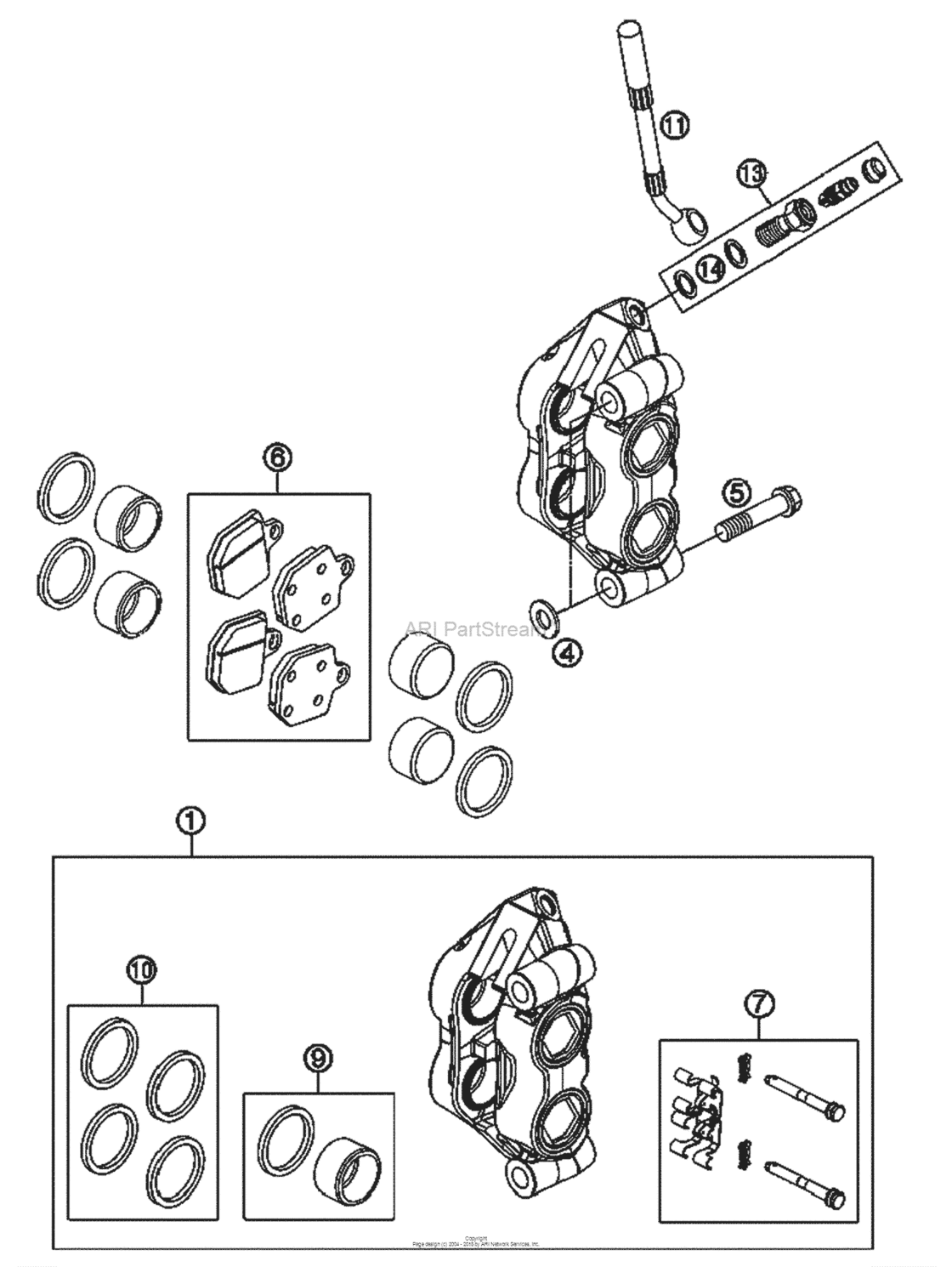 Brake Caliper Front