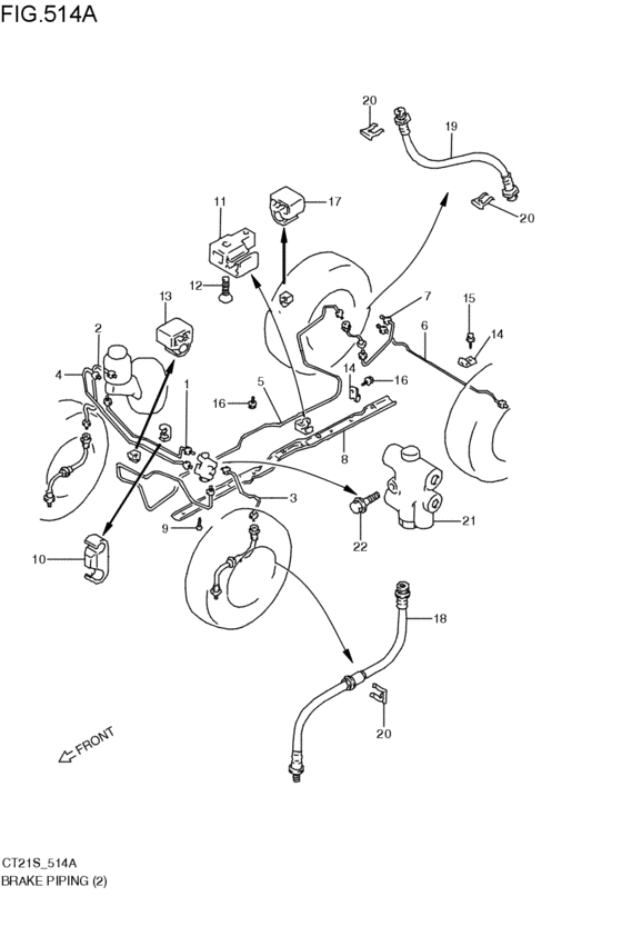 brakes piping
