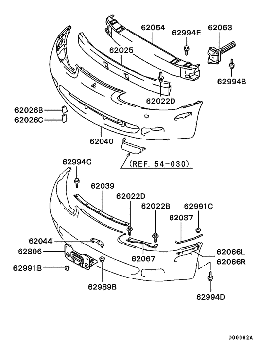 Front bumper & support
