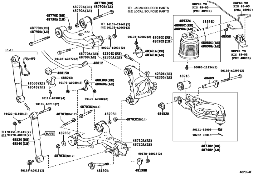 Rear Spring & Shock Absorber
