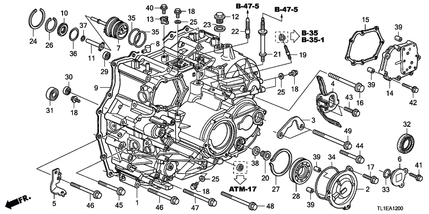 Transmission case
