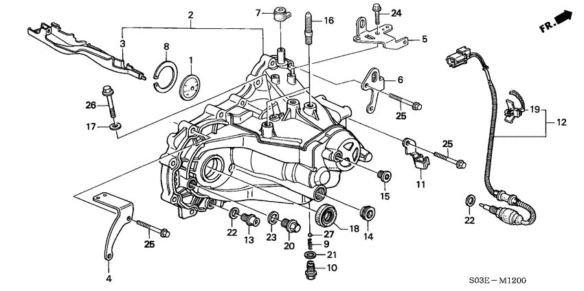 Transmission housing