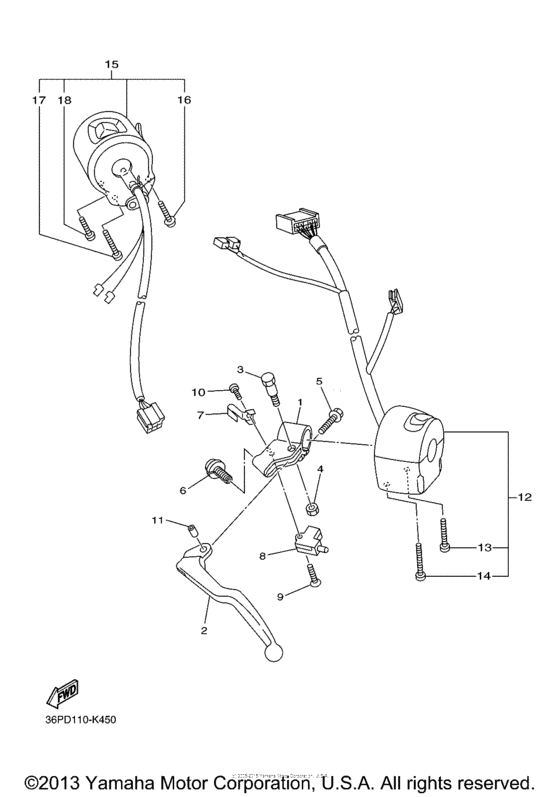 Handle switch & lever