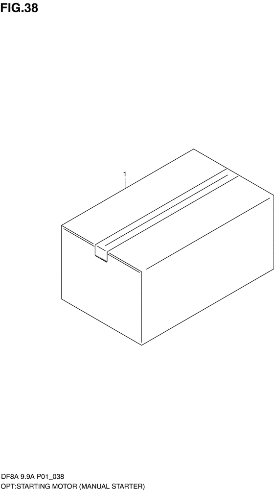 Starting motor