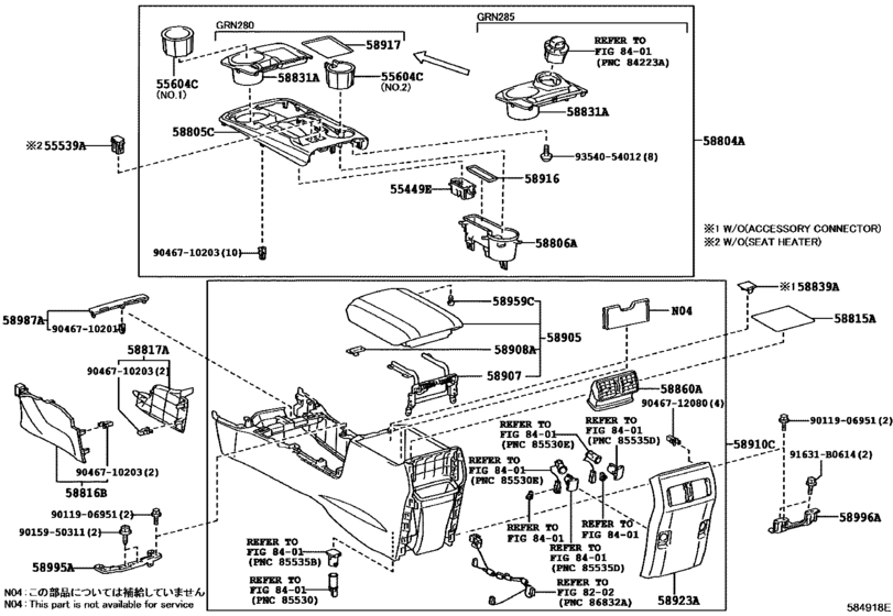 Console Box & Bracket